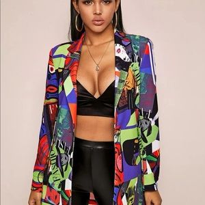 Colorful blazer